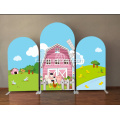 Farm Designs Arch Round Backdrop Circle Stand